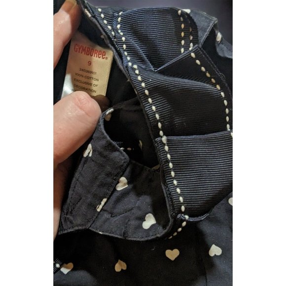 Gymboree Bon Voyage Navy Heart Dress - Picture 7 of 8